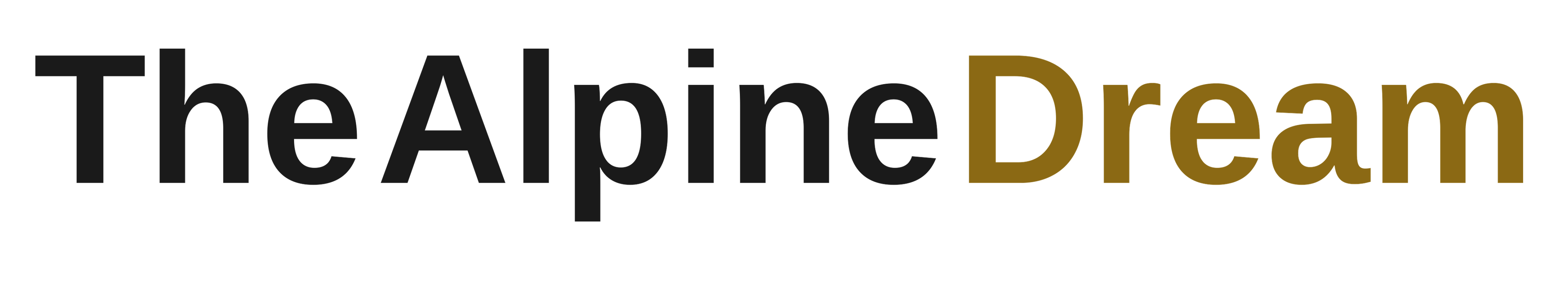 The Alpine Dream logo